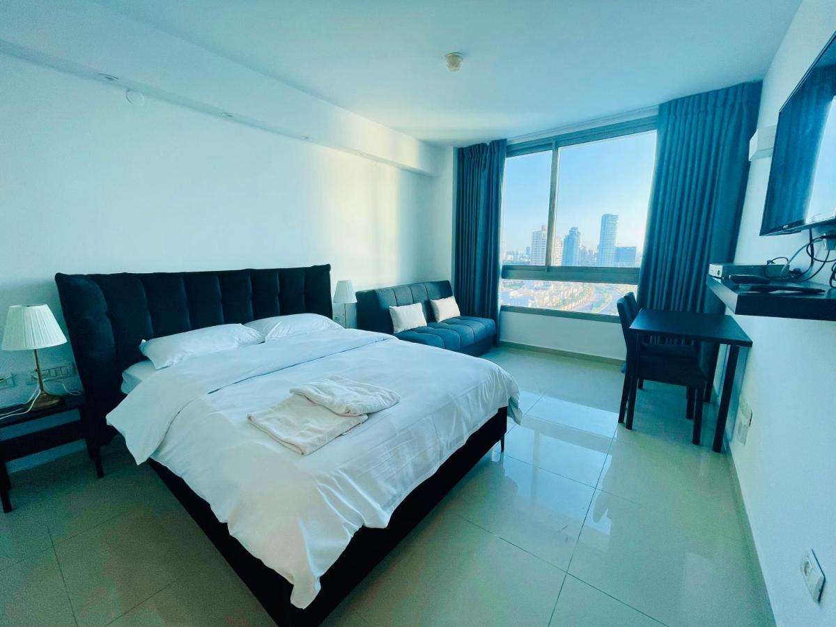 C Tower Apartments Netanya Exterior foto